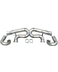 Track Edition Dual 3" X PIPE Catback Exhaust System for R8 2008-2015 5.2L V10