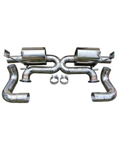 HiFlow Dual 2.75" Stainless Steel X PIPE Exhaust System for R8 2008-2015 4.2L V8