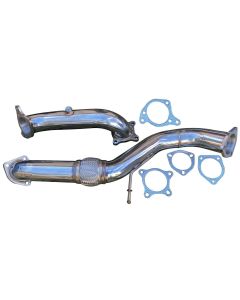 Turbo Outlet Exhaust Downpipe & Front Pipe Kit for 2016+ Civic 1.5L Turbocharged
