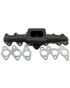 T4 Flange Cast Iron Turbo Exhaust Manifold for 1993-02 Supra 2JZGTE 2JZ-GTE 2JZ