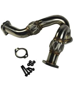 2003-2007 Ford 6.0L Turbocharger Y Pipe Up Pipe Kit For V8 Powerstroke Diesel