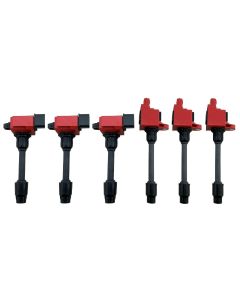 6 Pack Ignition Coils for 2000 2001 I30 Maxima 3.0L 3.0 3L V6 - 3 Front & 3 Rear