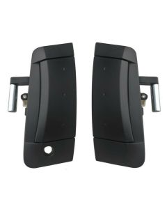 Left + Right Black Outside Outer Exterior Door Handles Set for 2003-2009 350Z