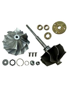 Billet Wheel Turbo Upgrade Kit FOR Golf R GTI MK7 TT TTS S3 2.0L Gen3 IS38 500HP