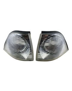 Left Right Euro Clear Corner Marker Light FOR 92-99 E36 2DR Coupe Convertible M3