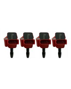 4 Pack Upgraded Ignition Coil for 13+ A3 A4 A5 A6 Q5 Jetta Golf Passat 1.8T 2.0T