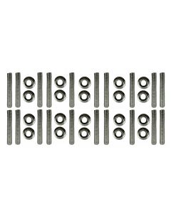 Stainless Steel Bolts Exhaust Manifold Header Stud Kit 1991-2013 4.6L 5.4L 6.8L