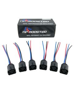 6 Ignition Coil Connectors & Pigtails for 330Ci 330i 330xi 335i 335is 335xi 525i