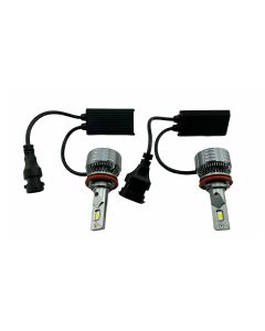 H8 H9 H11 H16 LED Headlight Kit Low Beam Bulb Super White 6000K Light Bulbs Lamp