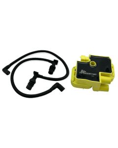 Ignition Coil Pack + Spark Plug Wires FOR 11-17 Ranger Crew RZR 4 S 800 4x4 6x6