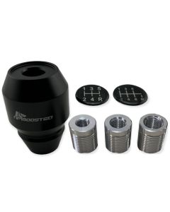 Black Manual Transmission Stick Shifter 5 6 Speed Weighted Short Shift Knob JDM