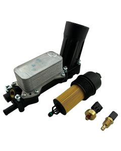 Oil Cooler Filter Housing Temp Pressure FOR 11-17 Chrysler Dodge Jeep Ram 3.6 V6