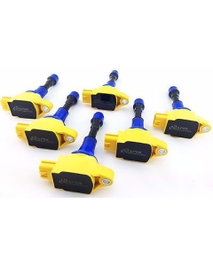 NEW 08-15 NISSAN GT-R IGNITION COIL SET X6 3.8L V6 GTR R35 VR38DETT 22448-JF00B