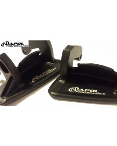 MAZDA RX-7 1993-2002 FD RX7 BLACK ALUMINUM DOOR HANDLES SET JDM FD3S R1 TURBO /  Free shipping in US & Canada !