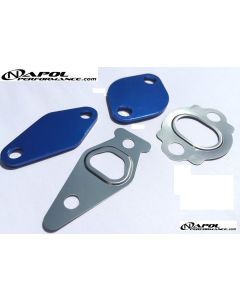 2006-2014 SUBARU WRX STI LEGACY FORESTER XT AIR PUMP DELETE KIT BLOCK OFF PLATES