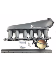 1993+ TOYOTA SUPRA MKIV ARISTO 2JZ-GTE ALUMINUM INTAKE MANIFOLD SET 90MM THROTTLE BODY 2JZGTE MK4 VVT-i With Fuel Rail