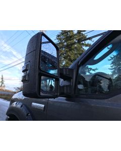 Fits 1999-2007 FORD F-SERIES F250 F350 F450 F550 POWER + HEATED + SMOKED SIGNALS TOWING TOW SIDE VIEW MIRRORS SET