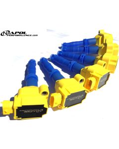 NEW 6 IGNITION COIL PACKS PORSCHE 1998-2003 911 3.4L 2.7L 2.5L 97-02 986 BOXSTER