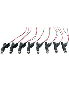 8 Pc 4 Hole Upgrade Fuel Injectors for 2000-03 Dodge Ram 1500 Van 2500 3500 5.2L