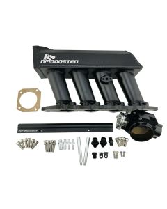 Intake Manifold & 70mm Throttle Body + Fuel Rail B16 B17 B18 B20 VTEC GSR SiR Si