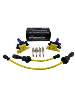 1996-2006 Ignition Coils & Wires for Lancer EVO IV V VI VII VII IX Spark Plugs