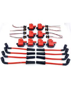 97-05 IGNITION COIL KIT WIRES 350 5.7L 5.7 GM PONTIAC FIREBIRD GTO LS1 CTS-V LS6
