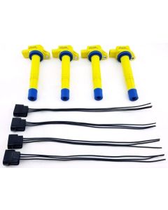 HONDA IGNITION COILS & WIRES S2K CRV ACCORD CIVIC ACURA DC5 RSX 2.0 2.2 2.4 VTEC