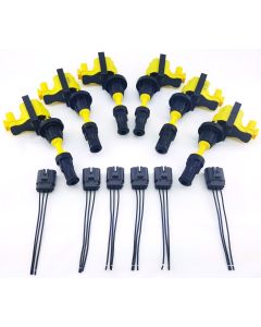 90-96 FAIRLADYZ 300ZX IGNITION COIL PACKS & PIGTAIL WIRE HARNESS VG30DETT VG30DE