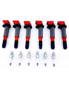 IGNITION COIL PACKS 330Xi 525i 528i Xdrive 530i 535i 2.5L 3.0L & NKG PLUGS 3199