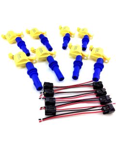 2004-2008 FORD F150 F-150 F-250 F250 IGNITION COIL PACKS & WIRE HARNESS CLIP SET