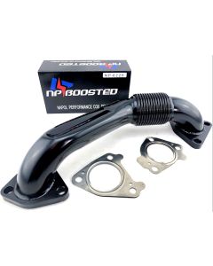 Passenger Side Up-Pipe w/ Gaskets For LB7 LLY LBZ LMM LML 6.6L Duramax 2500 3500