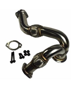 New Turbocharger Y-Pipe Up Pipe Kit For 2003-2007 Ford F-250 F-350 F-450 F-550 Super Duty 6.0L Powerstroke Diesel