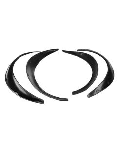Universal Car Fender Flares 4 Piece Flexible Durable Polyurethane Body Kit