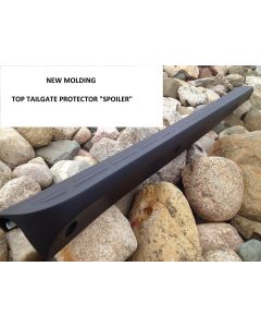 NEW TAILGATE TOP PROTECTOR 07-13 Chevy Silverado GMC Truck Cover Molding Spoiler
