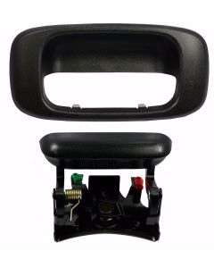Chevy Silverado GMC Sierra Lift Gate Outside Tailgate Door Handle & Bezel Cover