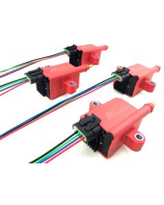 4 HI-Output Ignition Coil Packs Universal fit Smart Coils for Turbo Supercharged