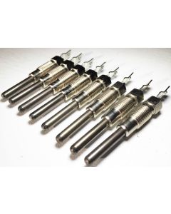 79-83 5.7L 4.3L 83-87 6.9L GM FORD DIESEL GLOW PLUGS SET INTERNATIONAL F250 F350 F-250 F-350 E250 E350 E-350 E-350 Buick Cadillac