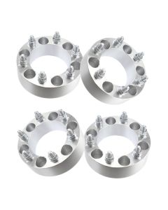 (4) 2" Chevy 6 Lug Wheel Spacers Adapters Fits Silverado 1500 Tahoe Suburban