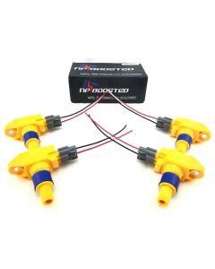 2004+ MAZDA RX8 COILS RX-8 IGNITION COIL PACKS w/ Wire Loom Pigtail Harness Kit