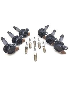 ECOBOOST FLEX F150 TAURUS MKS MKT IGNITION COILS 3.5L FORD LINCOLN w Spark Plugs