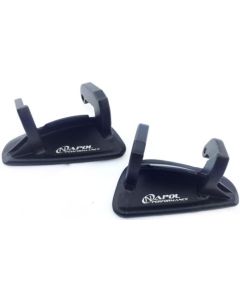 93-02 MAZDA RX-7 EXTERIOR ALUMINUM DOOR HANDLES METAL LEFT + RIGHT LS RS SET JDM