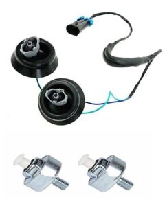 GM ENGINE KNOCK SENSORS & HARNESS DUAL CONNECTOR GROMMETS CADILLAC CHEVROLET GMC