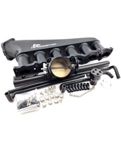 RB20 NPBOOSTED COMPLETE RB INTAKE MANIFOLD 90MM THROTTLE BODY 14MM FUEL RAIL SET