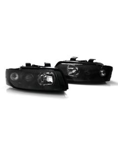 02-05 Audi A4/S4 B6 Sedan/Wagon Helix by Depo E-Code Projector Headlights Black