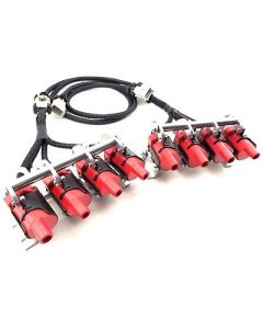 8 Ignition Coils GMC GM HUMMER CHEVROLET CADILLAC Remote Mount Bracket & Harness